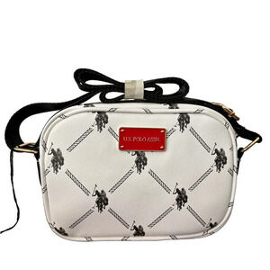 U.S Polo Assn White Medium Crossbody Bag BNWT